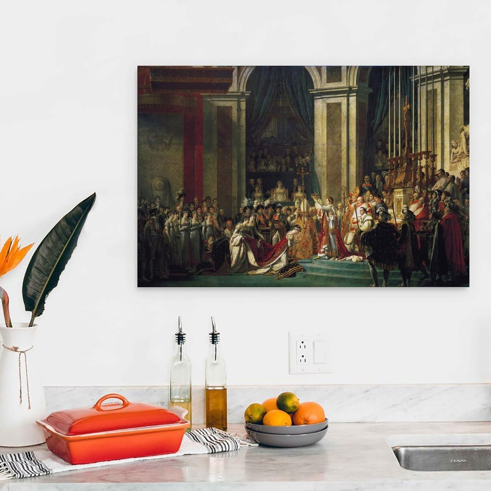 ジャック＝ルイ・ダヴィッド 油彩画　手描き 貴重 作者サイン Jacques Louis David - Self